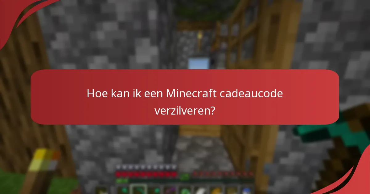 Welke soorten in-game content kan ik krijgen met Minecraft cadeaucodes?