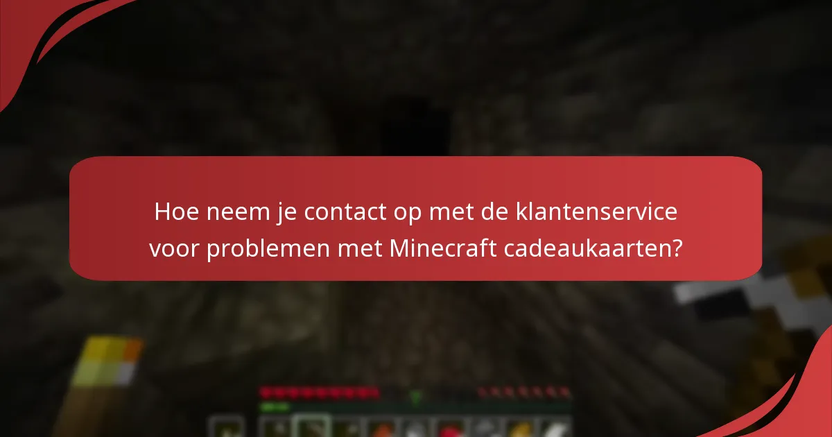 Hoe start je het retourproces voor Minecraft cadeaukaarten?