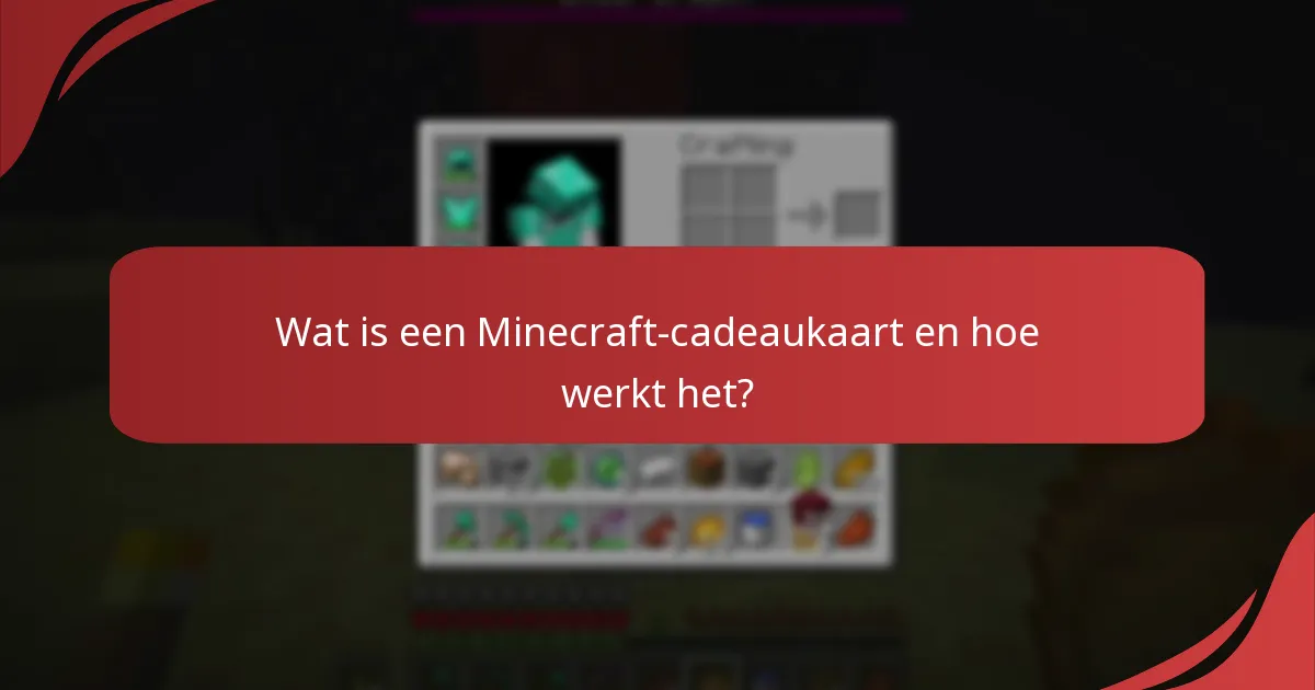 Hoe verhouden Minecraft-cadeaukaarten zich tot andere gaming-cadeaukaarten?