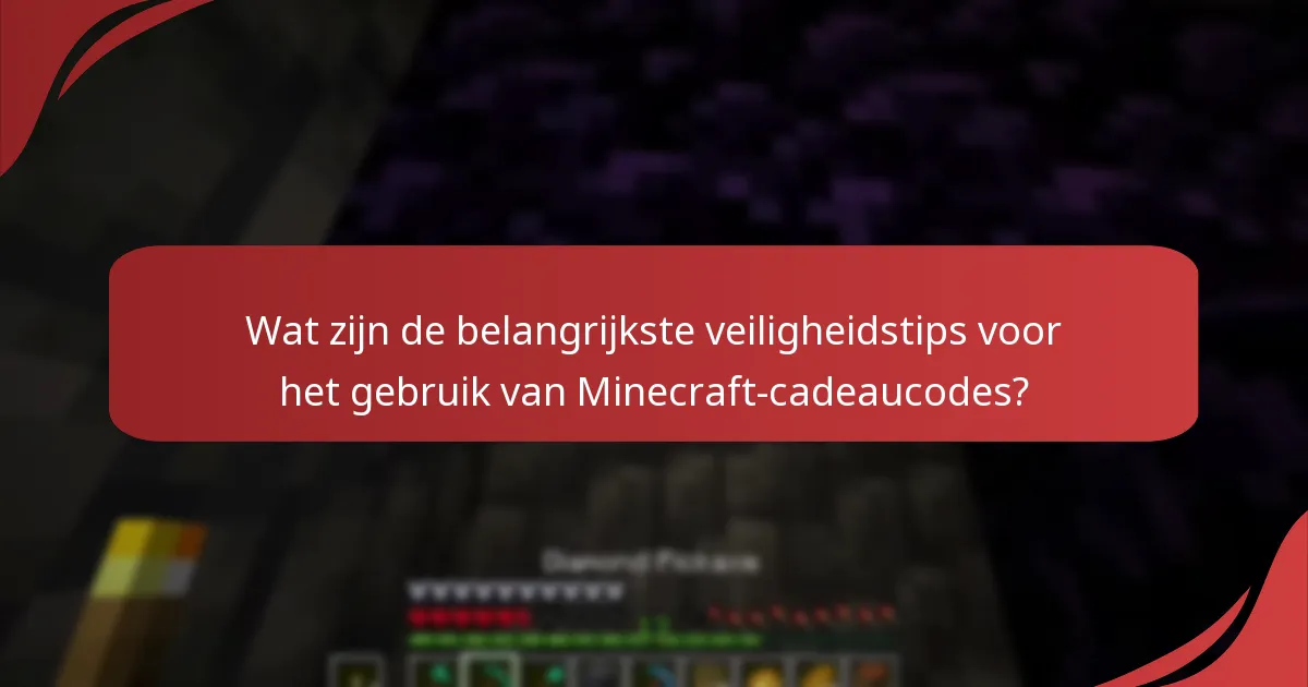 Wat zijn de gevolgen van het delen van Minecraft-cadeaucodes?