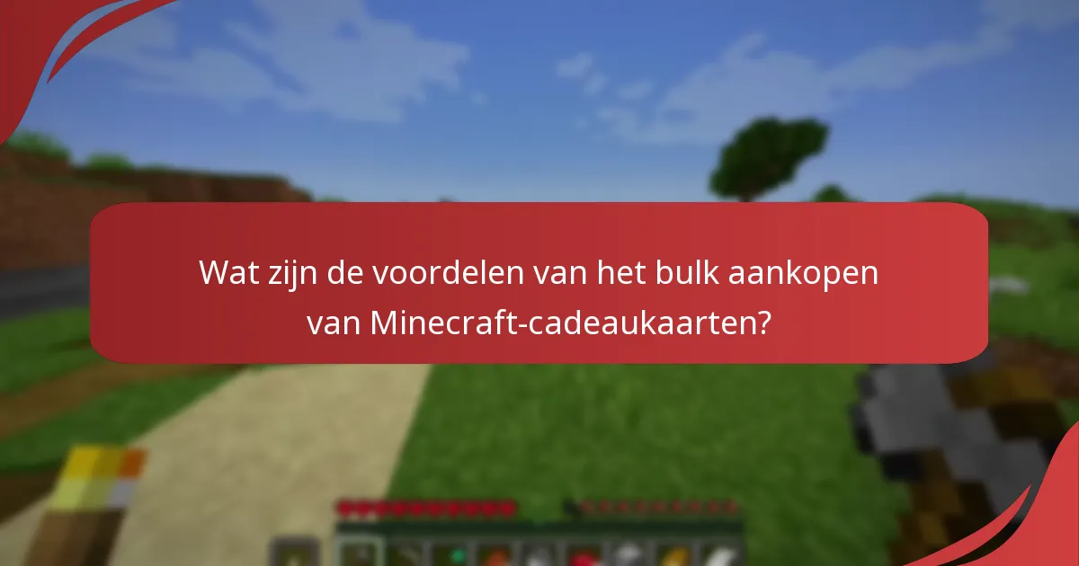 Hoe werken de inwisselprocessen voor Minecraft-cadeaukaarten?