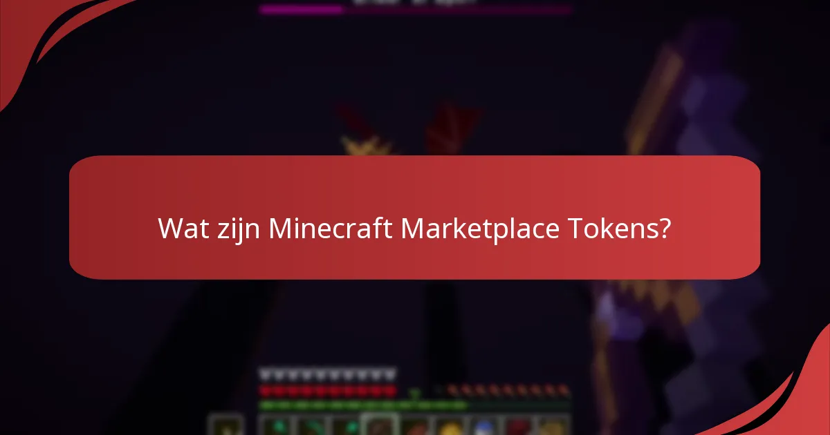 Welke beperkingen moet ik in gedachten houden bij het gebruik van Marketplace Tokens?